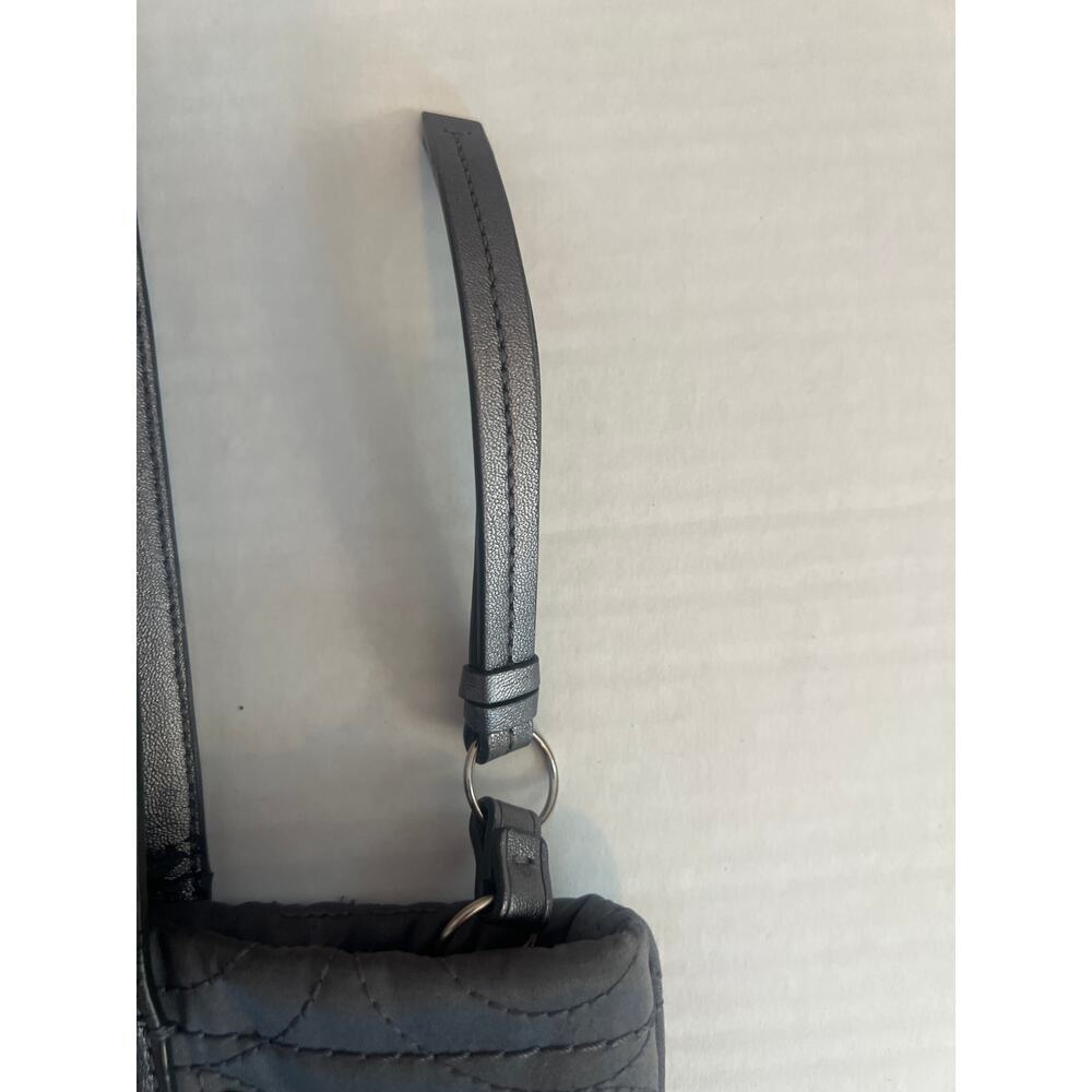 Coach Vintage Laura Circle tote bag in steel gray with sequin embellishments - Picture 9 of 14